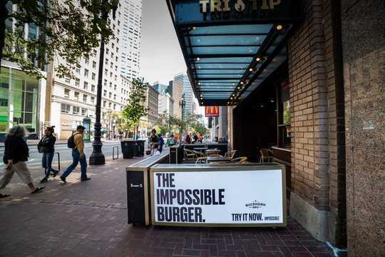 What Makes The Impossible Burger Look And Taste Like Real Beef?